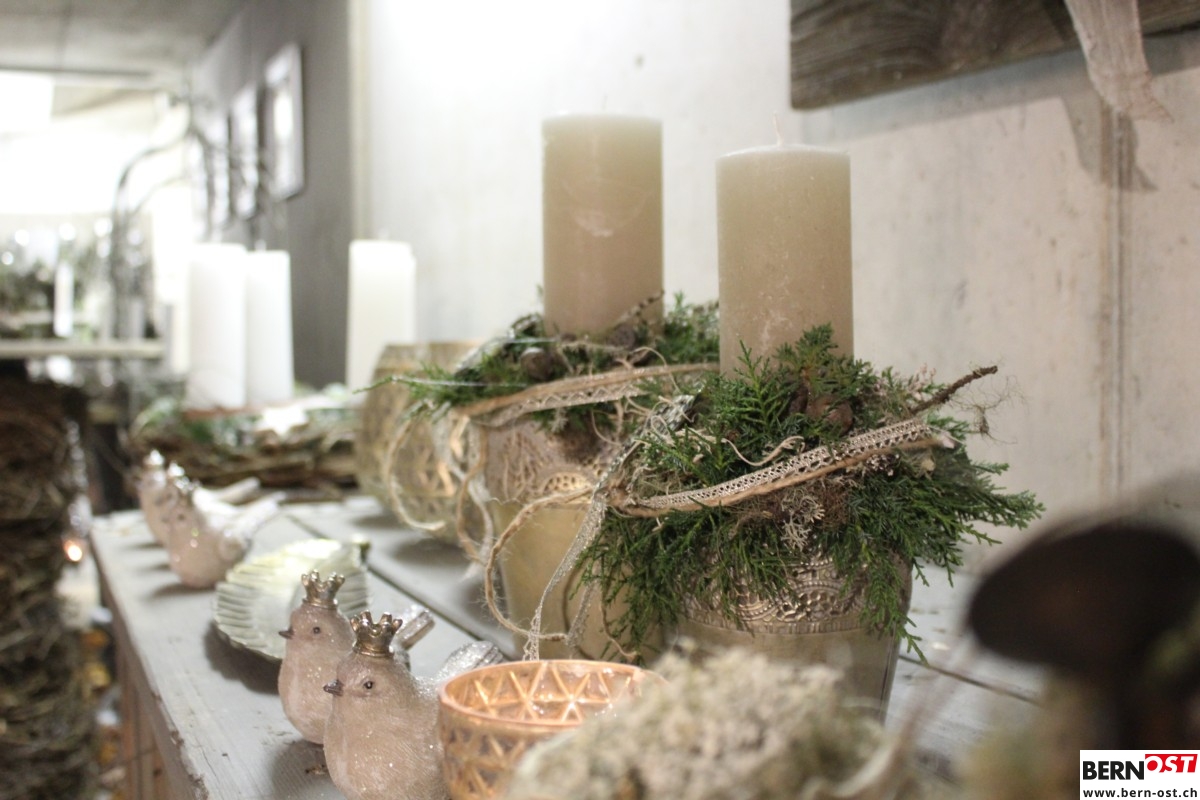 Adventsausstellung im Blumen Zauber Grosshöchstetten